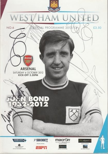 West Ham United v Arsenal 06-Oct-2012