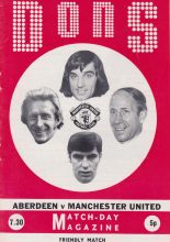 Aberdeen v Manchester United 23-Oct-1972