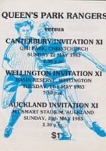 Auckland Invitation XI v Queens Park Rangers 29-May-1983