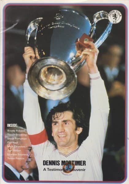 Aston Villa v England XI 14-May-1985