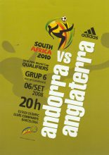 Andorra v England 06-Sep-2008