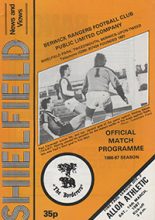 Berwick Rangers v Alloa Athletic 14-Mar-1987