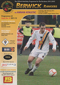 Berwick Rangers v Annan Athletic 18-Feb-2012