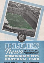 Birmingham City v Arsenal 16-Apr-1960