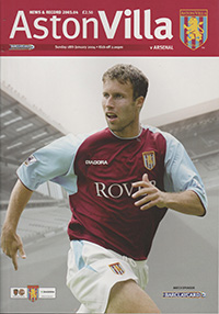 Aston Villa v Arsenal 18-Jan-2004