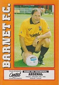 Barnet v Arsenal 24-Jan-1992
