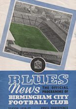Birmingham City v Arsenal 25-Aug-1956
