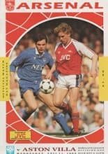 Arsenal v Aston Villa 11-Apr-1990