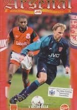 Arsenal v Aston Villa 14-Feb-1996
