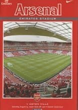 Arsenal v Aston Villa 19-Aug-2006
