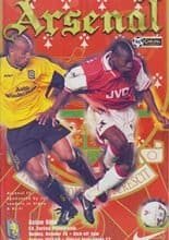 Arsenal v Aston Villa 26-Oct-1997