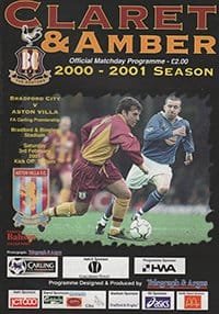Bradford City v Aston Villa 03-Feb-2001