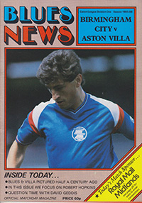 Birmingham City v Aston Villa 07-Sep-1985