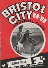 Bristol City v Aston Villa 08-Oct-1968