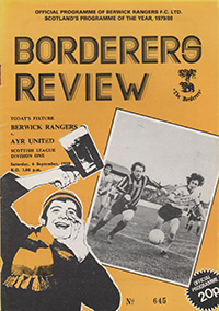 Berwick Rangers v Ayr United 06-Sep-1980