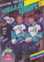 Aston Villa v Banik Ostrava 19-Sep-1990