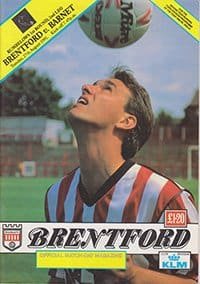 Brentford v Barnet 27-Aug-1991