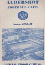 Aldershot v Barnsley 17-Sep-1966