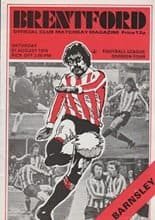 Brentford v Barnsley 21-Aug-1976