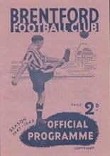 Brentford v Barnsley 27-Sep-1947