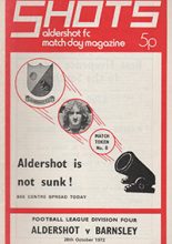 Aldershot v Barnsley 28-Oct-1972