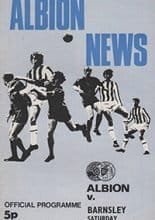 Brighton and Hove Albion v Barnsley 02-Oct-1971