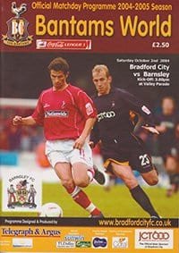 Bradford City v Barnsley 02-Oct-2004