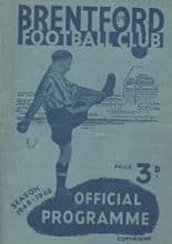 Brentford v Barnsley 02-Apr-1949