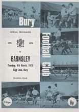 Bury v Barnsley 06-Mar-1973
