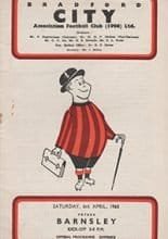 Bradford City v Barnsley 06-Apr-1968