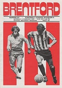Brentford v Barnsley 08-Feb-1975