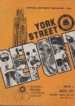 Boston United v Bath City 18-Aug-1979