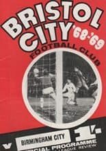 Bristol City v Birmingham City 12-Oct-1968