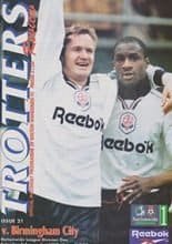 Bolton Wanderers v Birmingham City 01-Feb-1997