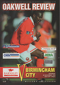 Barnsley v Birmingham City 20-Nov-1999