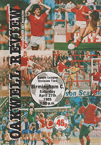 Barnsley v Birmingham City 27-Apr-1985