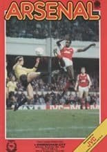 Arsenal v Birmingham City 30-Nov-1985