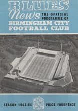 Birmingham City v Blackburn Rovers 13-Mar-1964