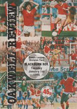 Barnsley v Blackburn Rovers 01-Jan-1985