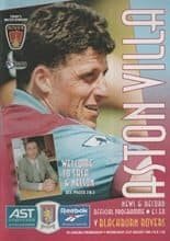 Aston Villa v Blackburn Rovers 21-Aug-1996