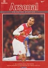 Arsenal v Blackburn Rovers 23-Dec-2006