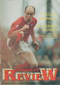 Barnsley v Blackburn Rovers 23-Apr-1991