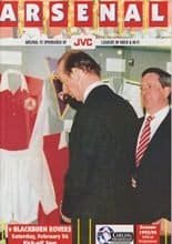 Arsenal v Blackburn Rovers 26-Feb-1994