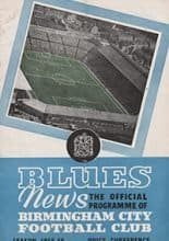 Birmingham City v Blackpool 13-Dec-1958