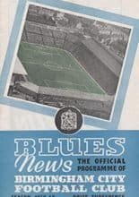 Birmingham City v Blackpool 21-Nov-1959