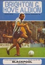 Brighton and Hove Albion v Blackpool 29-Apr-1978