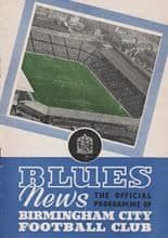 Birmingham City v Blackpool 03-Nov-1956