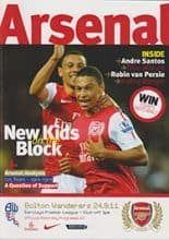 Arsenal v Bolton Wanderers 24-Sep-2011