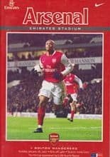 Arsenal v Bolton Wanderers 28-Jan-2007
