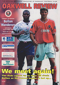 Barnsley v Bolton Wanderers 03-Oct-1998